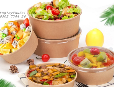 Tô giấy kraft 1500ml